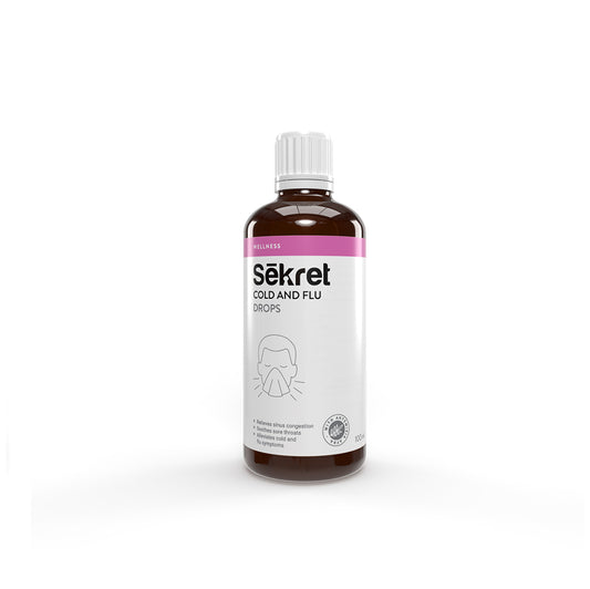 SEKRET COLD & FLU DROPS - 100ML